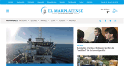 Desktop Screenshot of elmarplatense.com